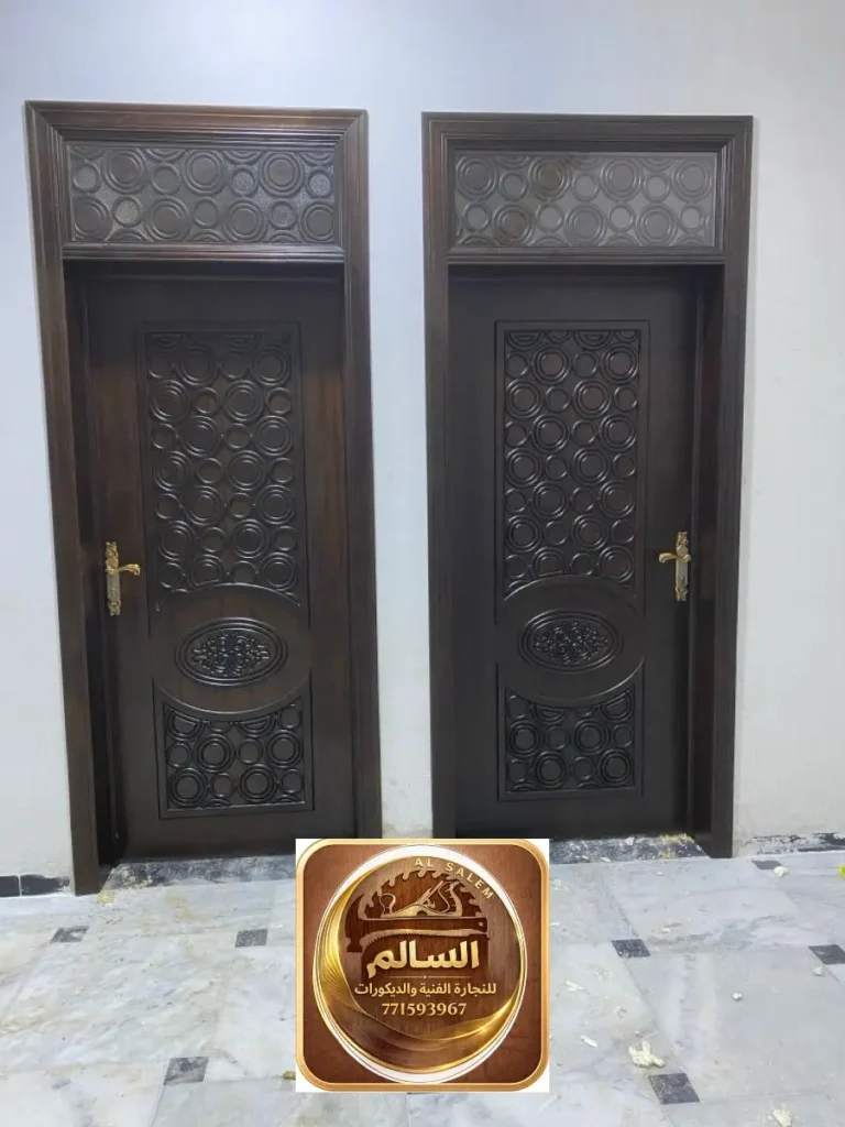 باب خشب فلل